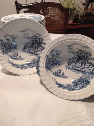 Vajilla Johnson Bros, colección Happy England