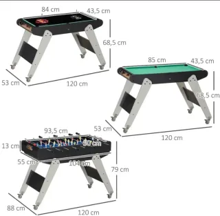 Mesa Multijuego 6 en 1