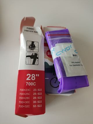2 Cámaras de TPU para Bicicleta