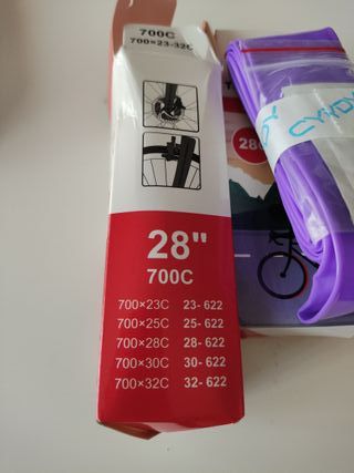 2 Cámaras de TPU para Bicicleta