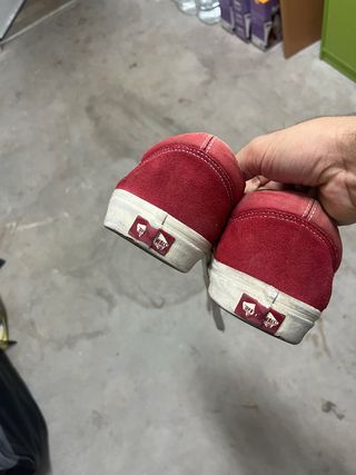 Zapatillas Vans Rojas