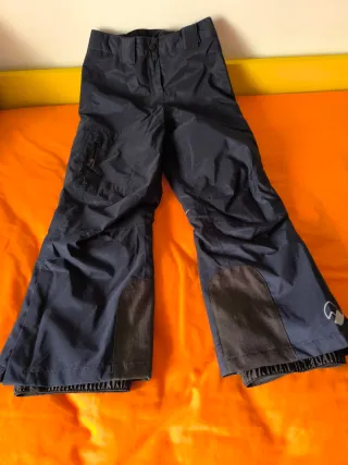 Pantalón de esquí infantil azul marino
