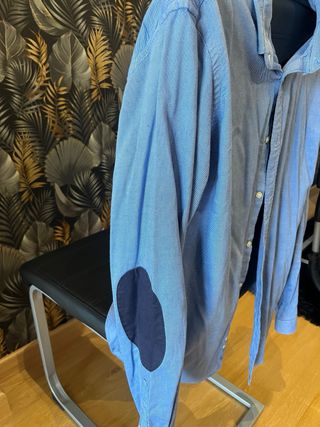2 Camisas Zara Azules con Coderas