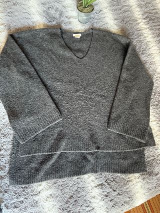 Jersey pico gris