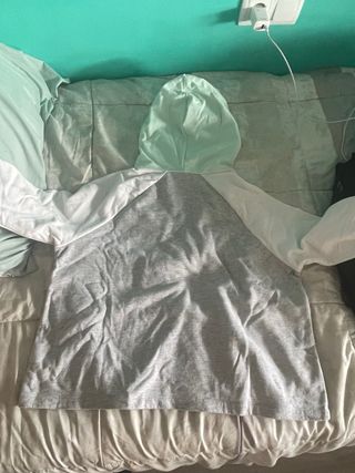 Sudadera Gap Gris y Azul