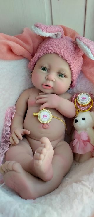 Bebé Reborn Silicona 42cm