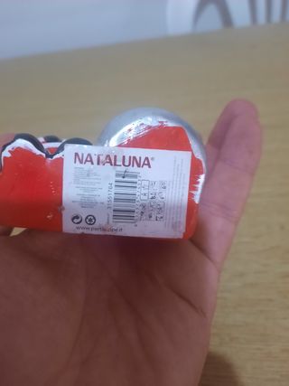 Porta candela Babbo Natale Buon Natale