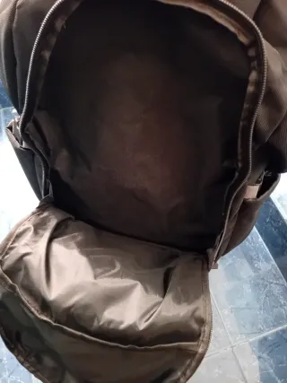 Zaino con rotelle nero