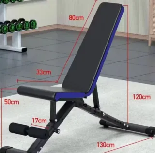 Banco reclinable musculación ajustable