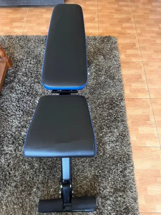 Banco reclinable musculación ajustable