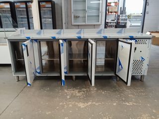 Bajo mostrador 4 puertas fabricacion propia