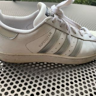 Sneakers Adidas Superstar Donna Bianche Argento