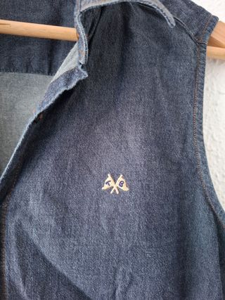 Camisa sin mangas Burberry azul