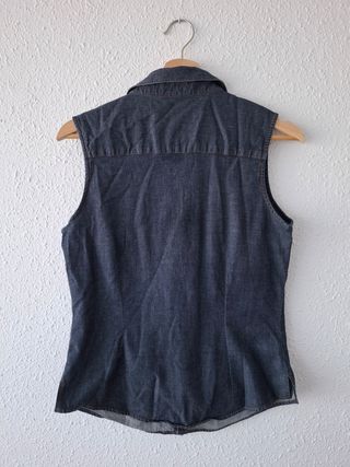 Camisa sin mangas Burberry azul