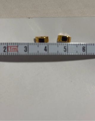 Pendientes de oro con zafiro