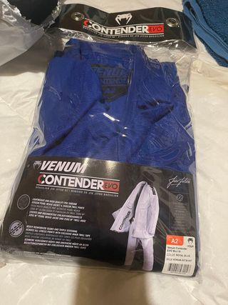 Kimono BJJ Venum Contender Evo A2 Azul Real