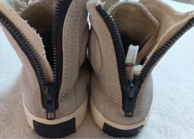 Sapatilhas Converse Chuck Taylor Bege/Cinza