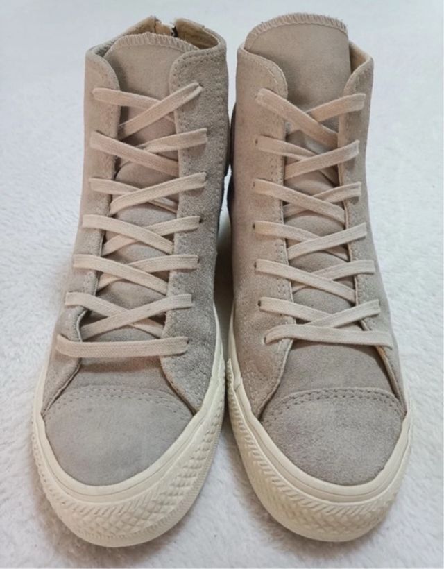 Sapatilhas Converse Chuck Taylor Bege/Cinza