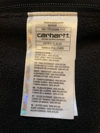 Chaqueta Carhartt Nimbus Winter Teflon Talla M