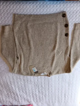 Jersey Primark beige talla S