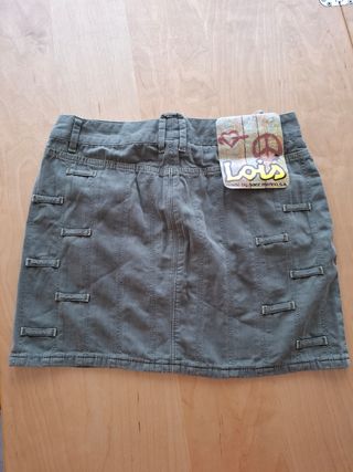 Falda Lois verde militar