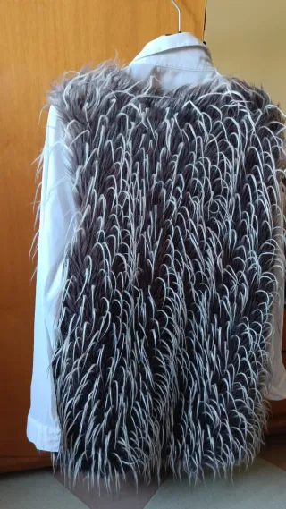 Chaleco de pelo mujer