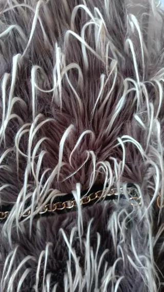 Chaleco de pelo mujer