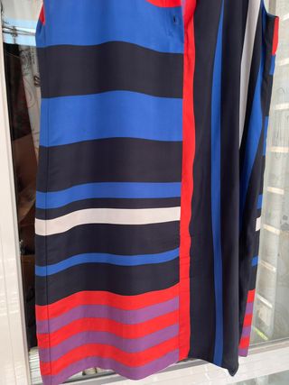 Vestido rayas de mujer