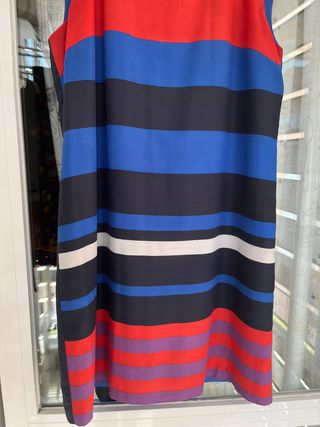 Vestido rayas de mujer