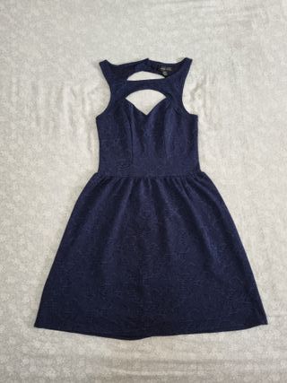 Vestido AMISU azul marino talla S