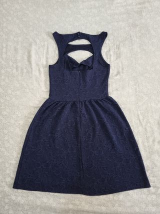 Vestido AMISU azul marino talla S