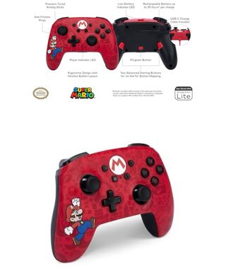 Mando Nintendo Super Mario Edición Especial