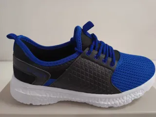 Zapatillas deportivas mujer negras y azules