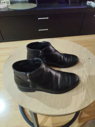 Botines Geox Negros Mujer