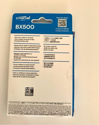 Disco Duro SSD Crucial BX500 SATA 2.5 NUEVO