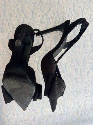 BY Sandalias Mujer Talla 37 Negras