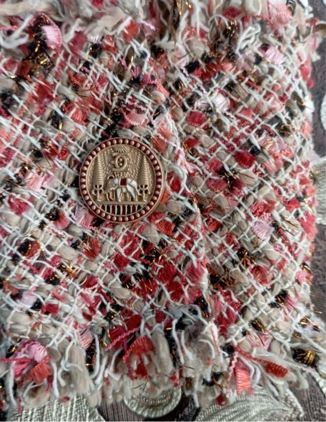 Blusa Chanel Blanca Transparente