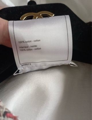 Blusa Chanel Blanca Transparente