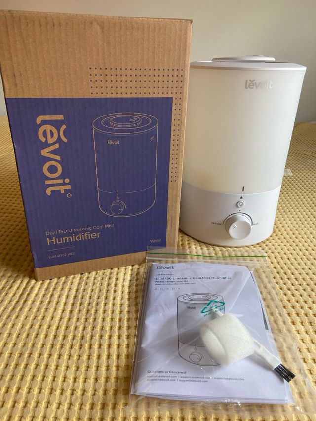 Humidificador Levoit Dual 150 Blanco Nuevo
