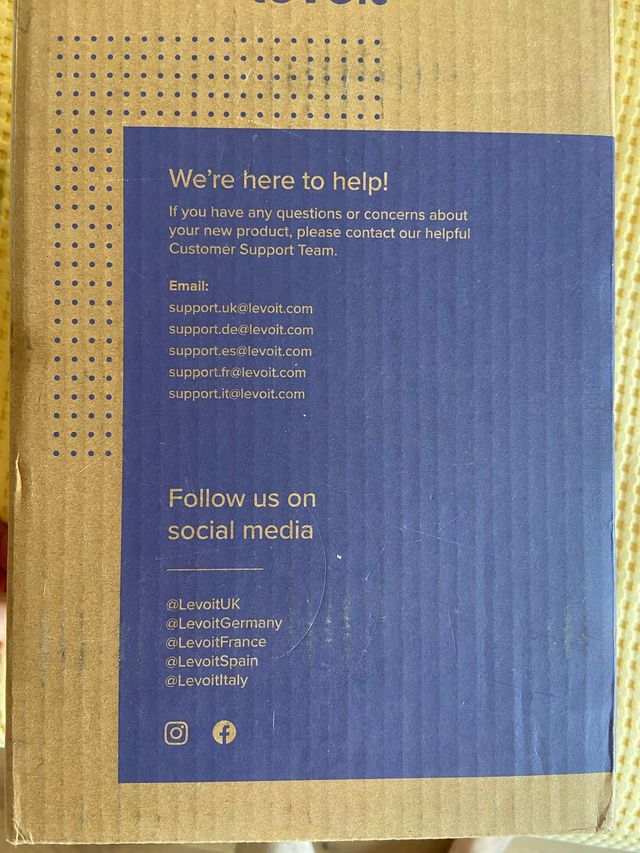 Humidificador Levoit Dual 150 Blanco Nuevo