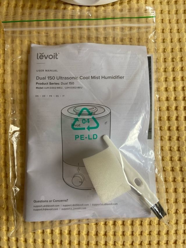 Humidificador Levoit Dual 150 Blanco Nuevo