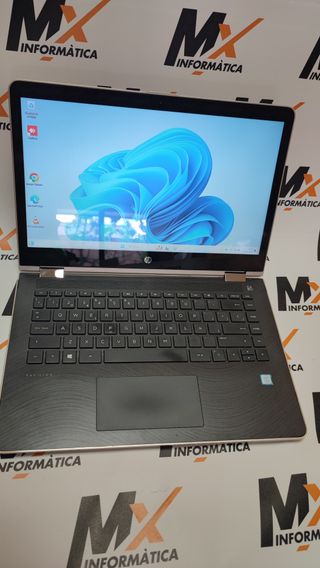Portátil HP Táctil i5 SSD Plata