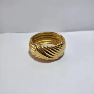 Bracciale donna in metallo dorato