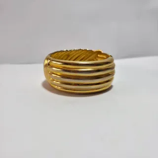 Bracciale donna in metallo dorato