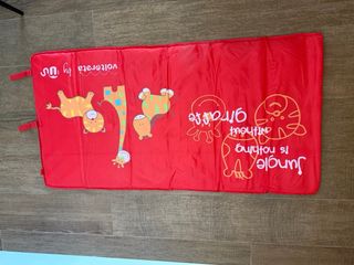 Cuna de viaje plegable con funda