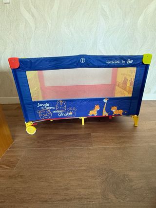 Cuna de viaje plegable con funda