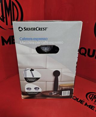 Cafetera Espresso Silvercrest 15 Bar 1100W