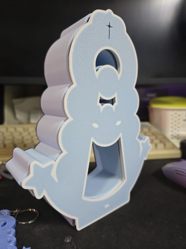 Lámpara Virgen del Rocío Luz  3D