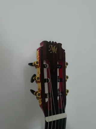 Guitarra Flamenca Roja