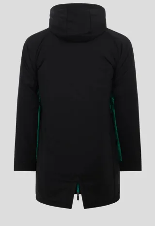 Chaqueta Parka Athletic Club Bilbao Castore Negra